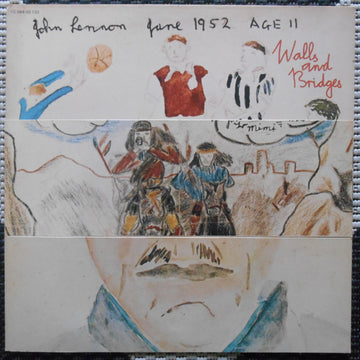 John Lennon : Walls And Bridges (LP, Album, RE, Die)