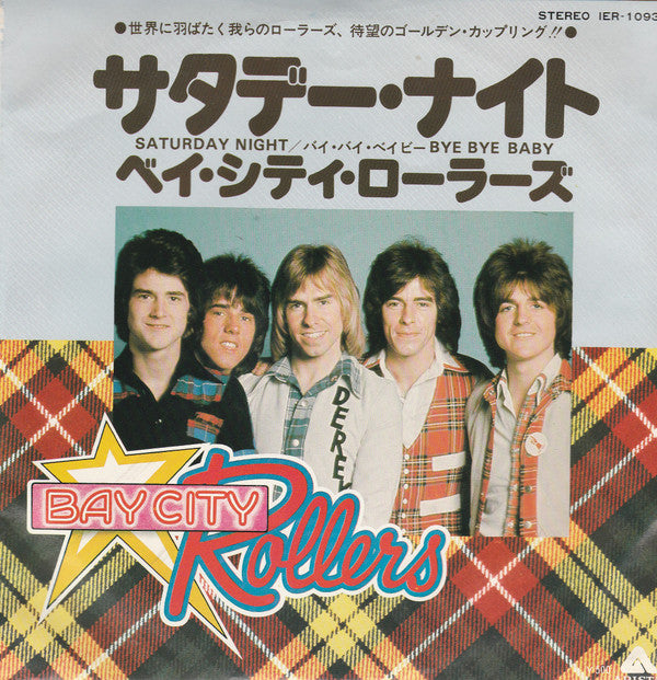 Bay City Rollers : Saturday Night / Bye Bye Baby (7", Single)