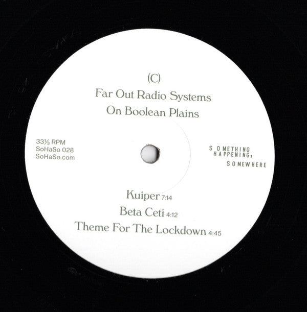 Far Out Radio Systems : On Boolean Plains  (2x12", Album)