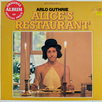 Arlo Guthrie : Alice's Restaurant (LP, Album, RE)