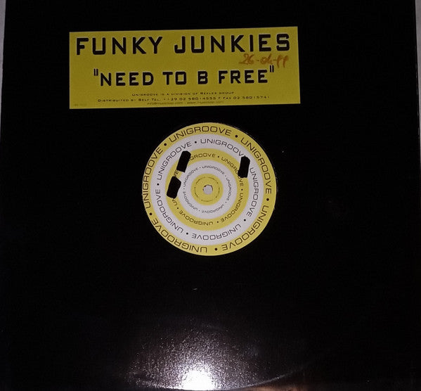 Funky Junkies : Need To B Free (12")