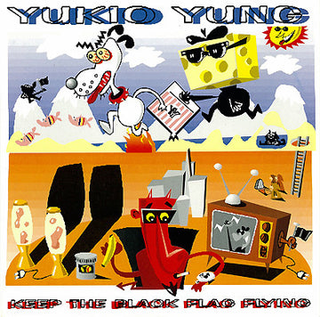 Yukio Yung : Keep The Black Flag Flying (7", Single, Ltd, Pin)