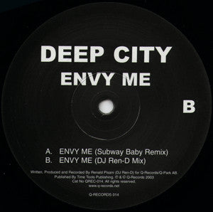Deep City (2) : Envy Me (12")
