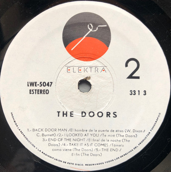The Doors : The Doors (LP, Album, RE)