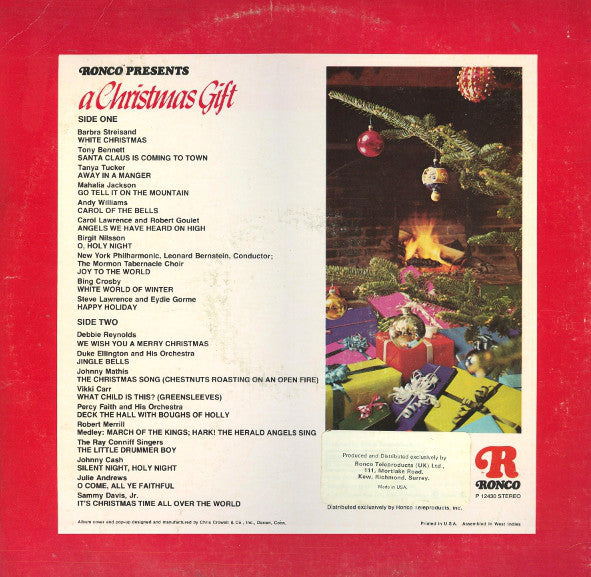 Various : A Christmas Gift (LP, Comp)