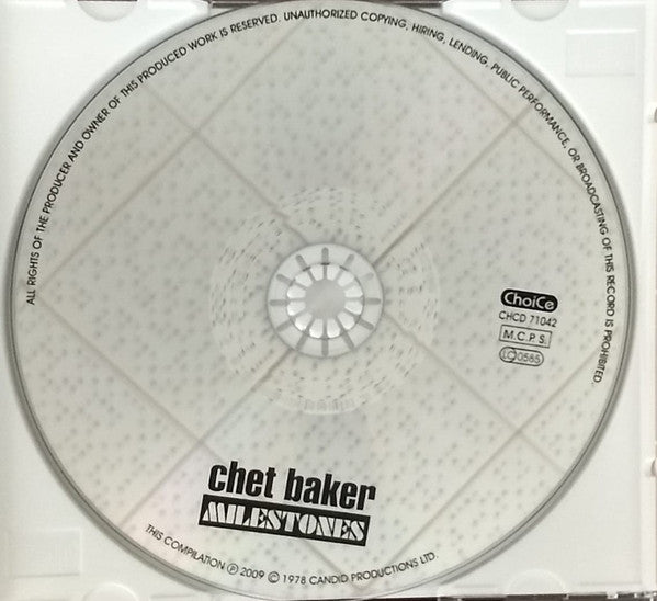 Chet Baker : Milestones (CD, Comp)