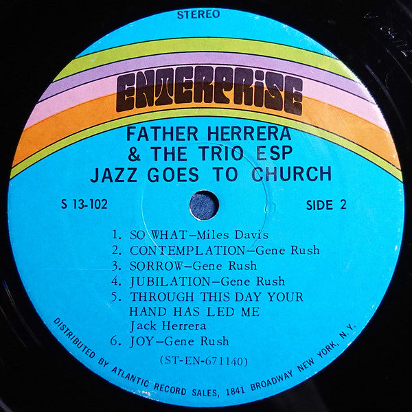 Father Herrera & The Trio ESP : Jazz Goes To Church (LP)