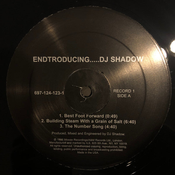 DJ Shadow : Endtroducing..... (2xLP, Album, RE)