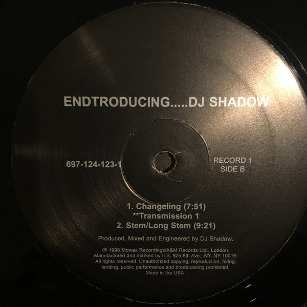 DJ Shadow : Endtroducing..... (2xLP, Album, RE)