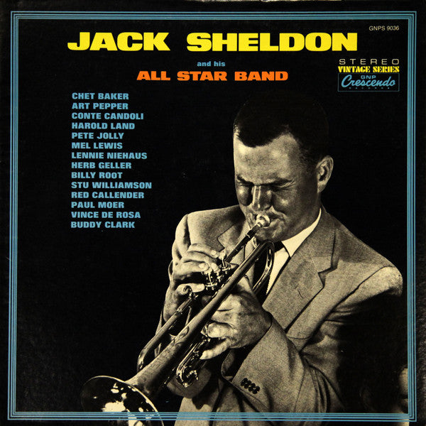 Jack Sheldon And His Exciting All-Star Big-Band : Jack Sheldon And His  All Star Big-Band (LP, Album, RE)