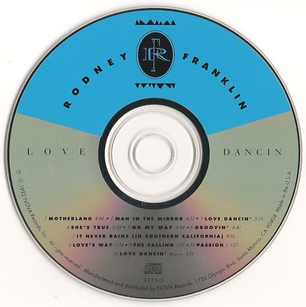 Rodney Franklin : Love Dancin' (CD, Album)