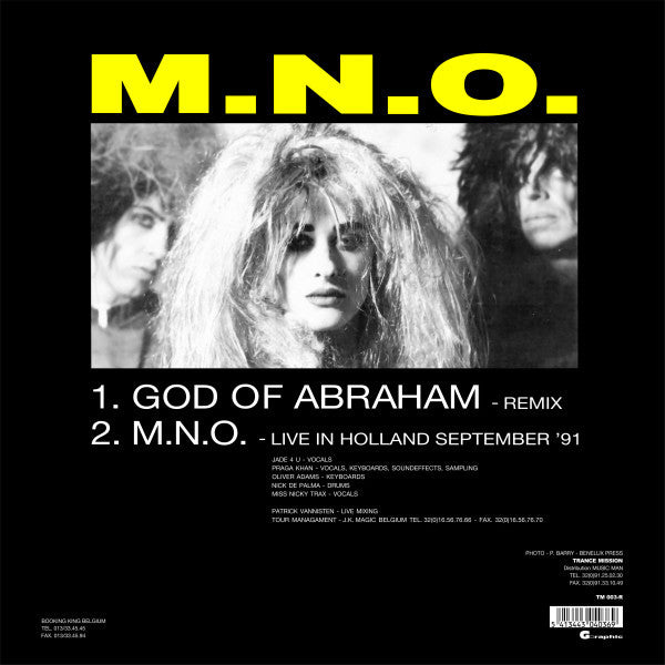 M.N.O. : God Of Abraham (Remix) (12")