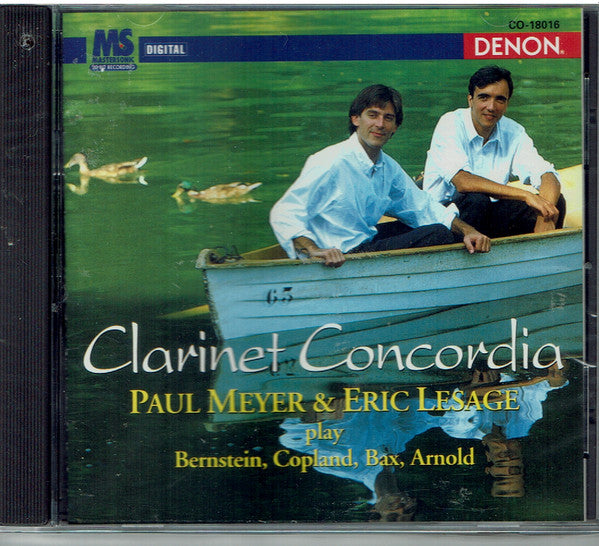 Paul Meyer, Éric Le Sage : Clarinet Concordia (CD, Comp)