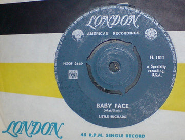 Little Richard : Baby Face (7")