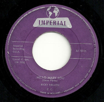 Ricky Nelson (2) : Travelin' Man / Hello Mary Lou (7", Single)