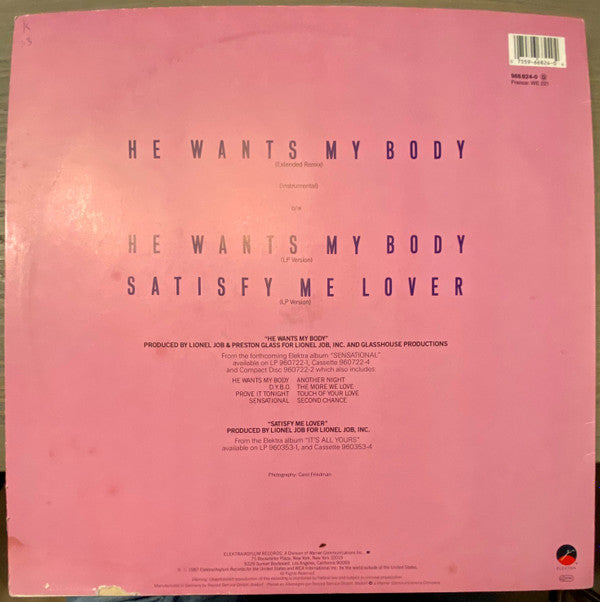 Starpoint : He Wants My Body (12")