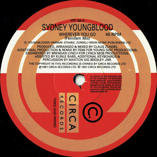 Sydney Youngblood : Wherever You Go (12")