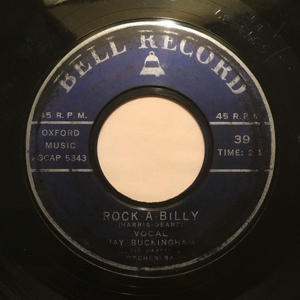 Eddie Mercer / Ray Buckingham : All Shook Up / Rock-A-Billy (7")