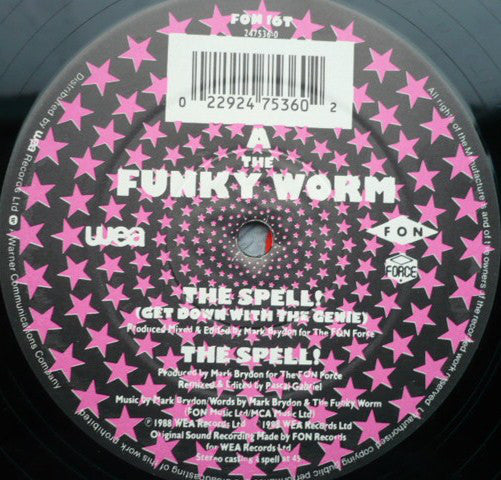 The Funky Worm* : The Spell! (Get Down With The Genie) (12")