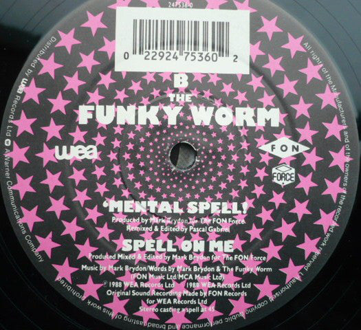 The Funky Worm* : The Spell! (Get Down With The Genie) (12")