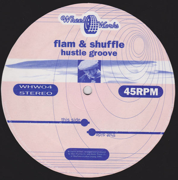 Flam & Shuffle : Hustle Groove (12", Ove)