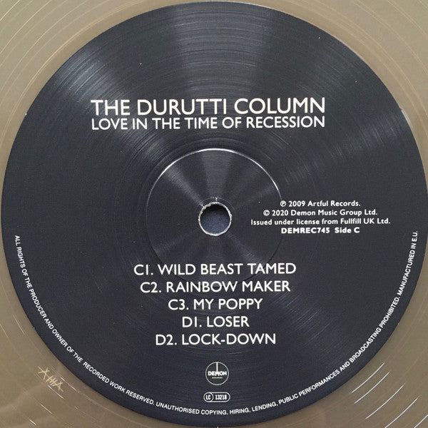 The Durutti Column : Love In The Time Of Recession (2xLP, Album, RE, Amb)