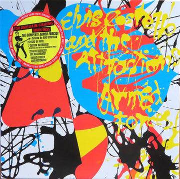 Elvis Costello & The Attractions : Armed Forces (LP, Album, RE, Oli + LP, Blu + LP, Pin + 10", Comp)