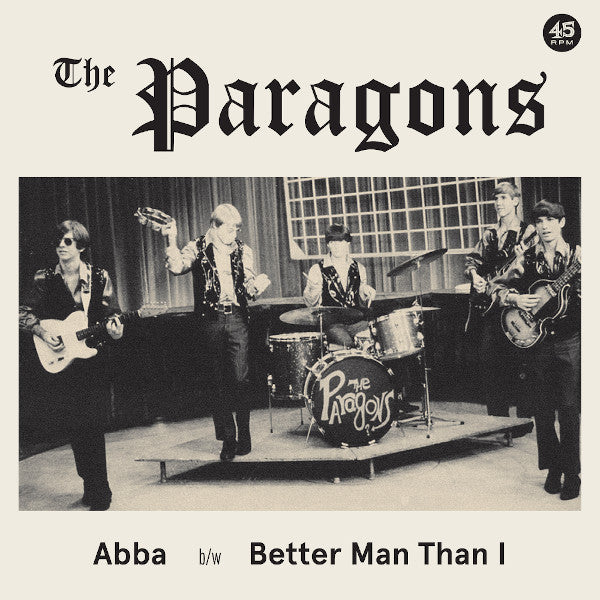 The Paragons (3) : Abba / Better Man Than I (7", Single, Ltd, Num, RE, Pur)