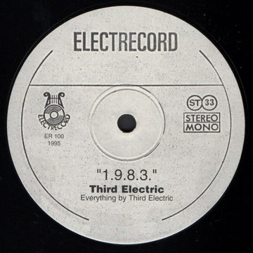 Third Electric : 1.9.8.3. (12")