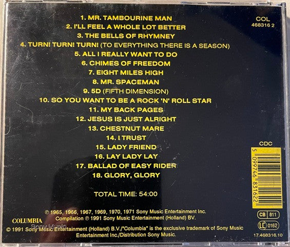 The Byrds : Greatest Hits - 18 Classics Re-Mastered (CD, Comp, RE, RM, TV-)