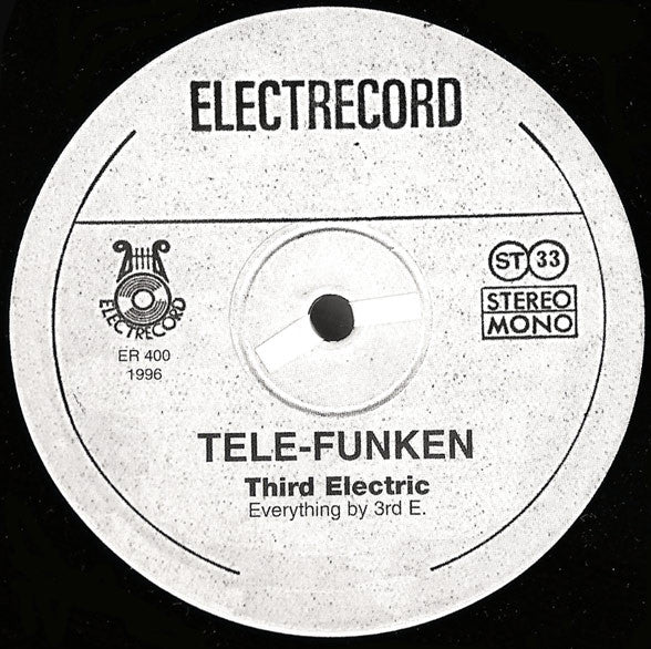 Third Electric : Tele-Funken / Magneto Phon (12")