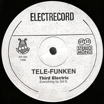 Third Electric : Tele-Funken / Magneto Phon (12")