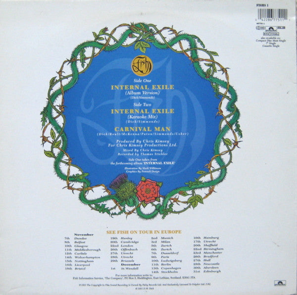 Fish : Internal Exile (12", Pic)