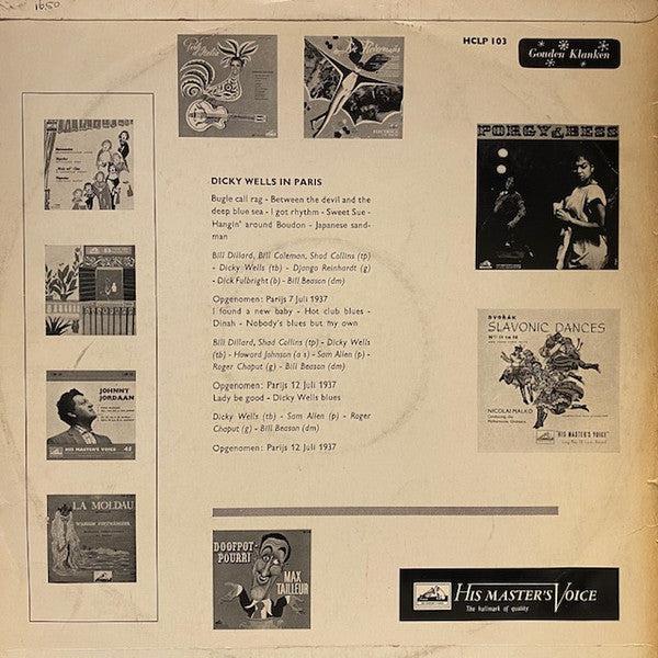 Dickie Wells And His Orchestra : Dicky Wells In Paris (LP, Comp)