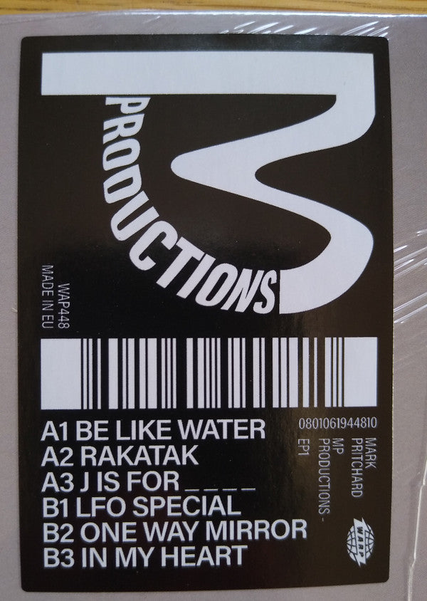 Mark Pritchard : MP Productions - EP1 (12", EP)