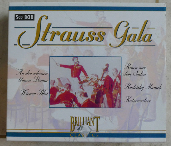 Johann Strauss Jr. : Strauss Gala (5xCD, Comp)