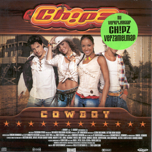 Ch!pz : Cowboy (CD, Single, Car)