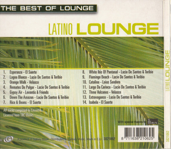 Various : The Best Of Lounge: Latino Lounge (CD, Comp)