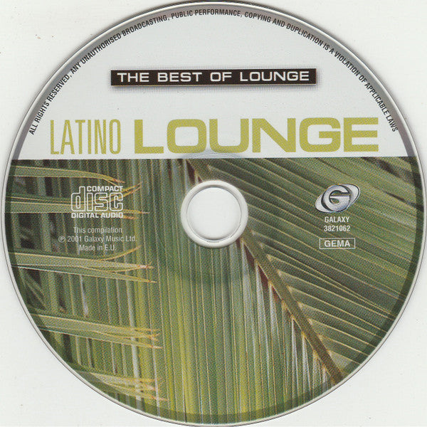 Various : The Best Of Lounge: Latino Lounge (CD, Comp)