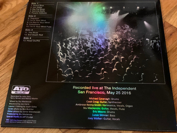 King Gizzard And The Lizard Wizard : Live In San Francisco '16 (LP, Gre + LP, S/Edition, Red + Album, Dlx)