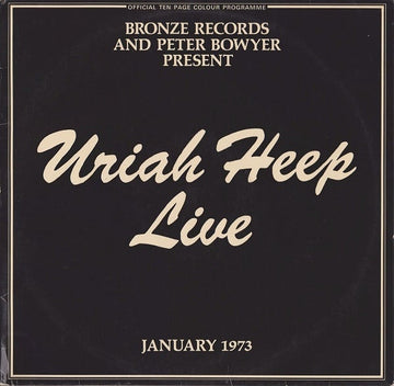 Uriah Heep : Uriah Heep Live (2xLP, Album)