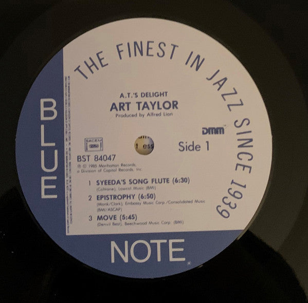 Art Taylor : A.T.s Delight (LP, RE, RM, DMM)