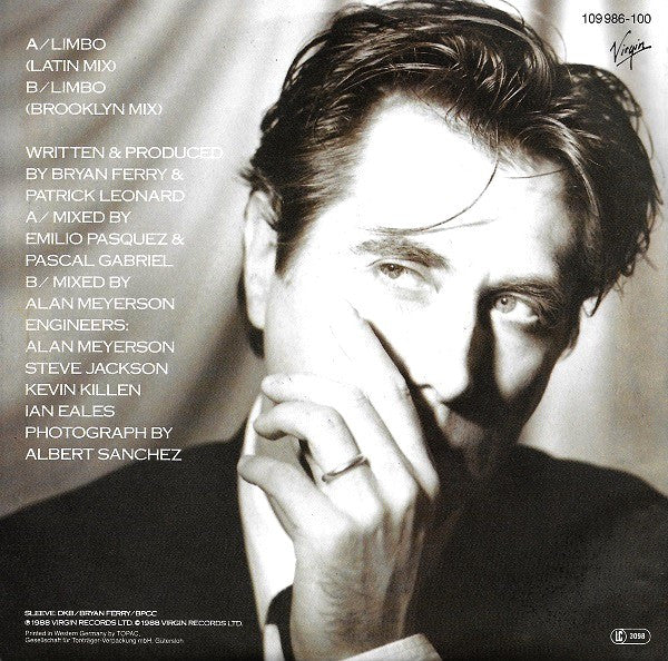Bryan Ferry : Limbo (7", Single)