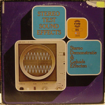 No Artist : Stereo Test Sound Effects / Stereo Demonstratie & Geluids Effecten (LP)