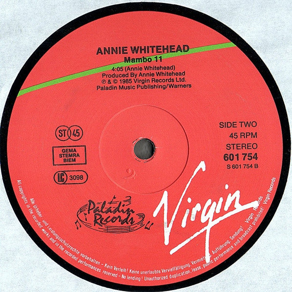 Annie Whitehead : Alien Style / Star Wars Style (12")
