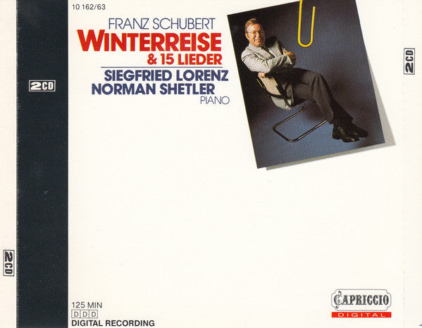 Franz Schubert : Winterreise & 15 Lieder (2xCD, Album, RM, Thi)