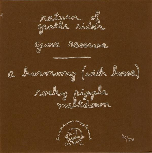 Elephant Micah : Equine Emblem (7", EP, Ltd)