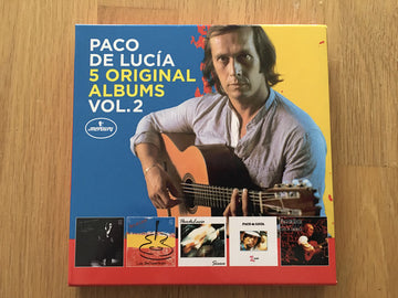 Paco De Lucía : 5 Original Albums Vol. 2 (5xCD, Album, RE + Box, Comp)