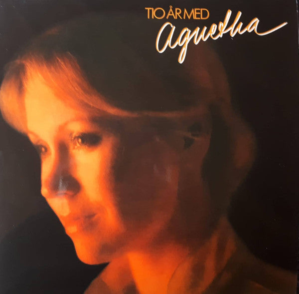 Agnetha Fältskog : Tio År Med Agnetha (LP, Comp, Ltd, Num, RE, Yel)