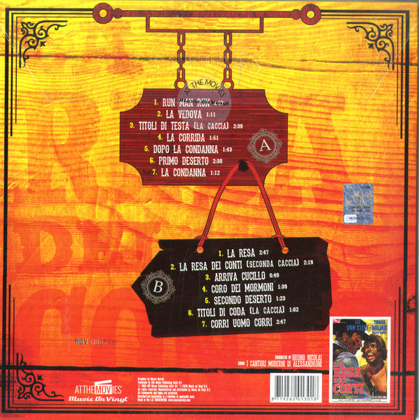 Ennio Morricone : La Resa Dei Conti (LP, Ltd, Num, yel)